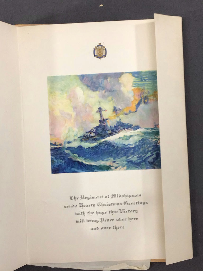 Antique U.S. Navy Christmas Cards - image 2 of 11