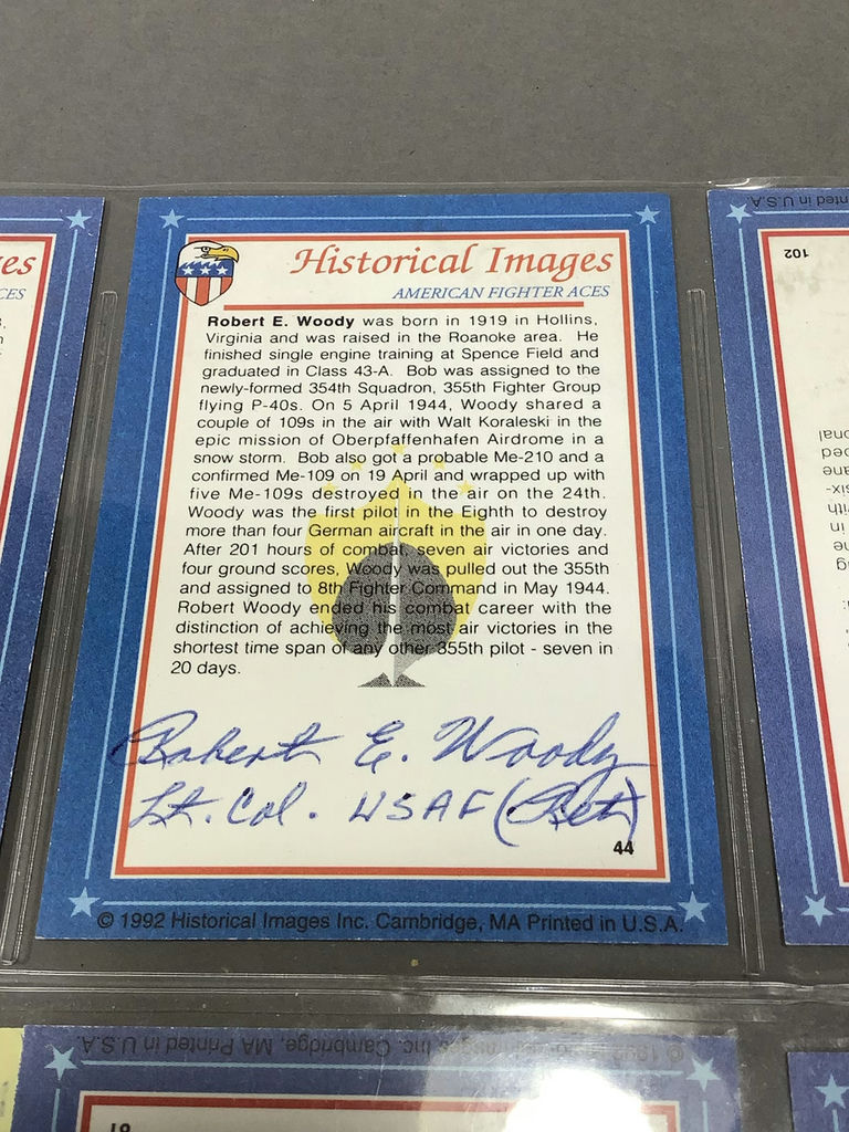 WWII Aces - U.S. Air Force Memorabilia - image 9 of 34