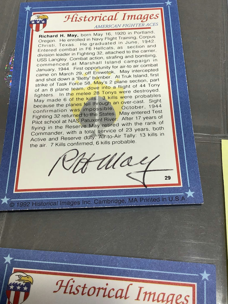 WWII Aces - U.S. Navy Memorabilia - image 3 of 20