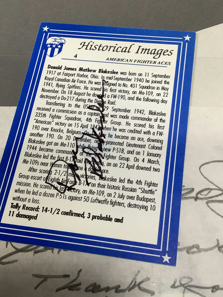 WWII Aces - U.S. Air Force Memorabilia - image 17 of 34