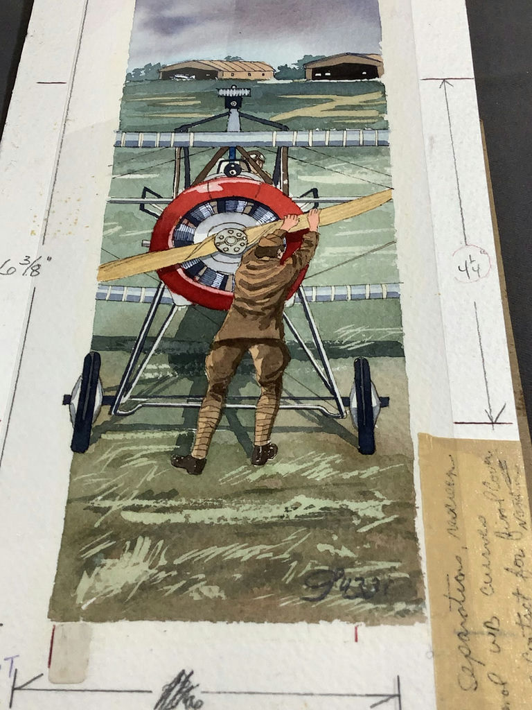 Unframed Airplane Illustrations - George Guzzi - image 3 of 25