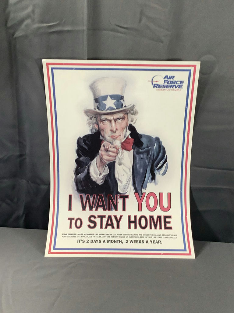 Air Force Reserve Recruitment Poster - image 1 of 4