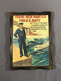 WWI U.S. Navy Recruitment Wall Plaque - thumbnail 2 of 6