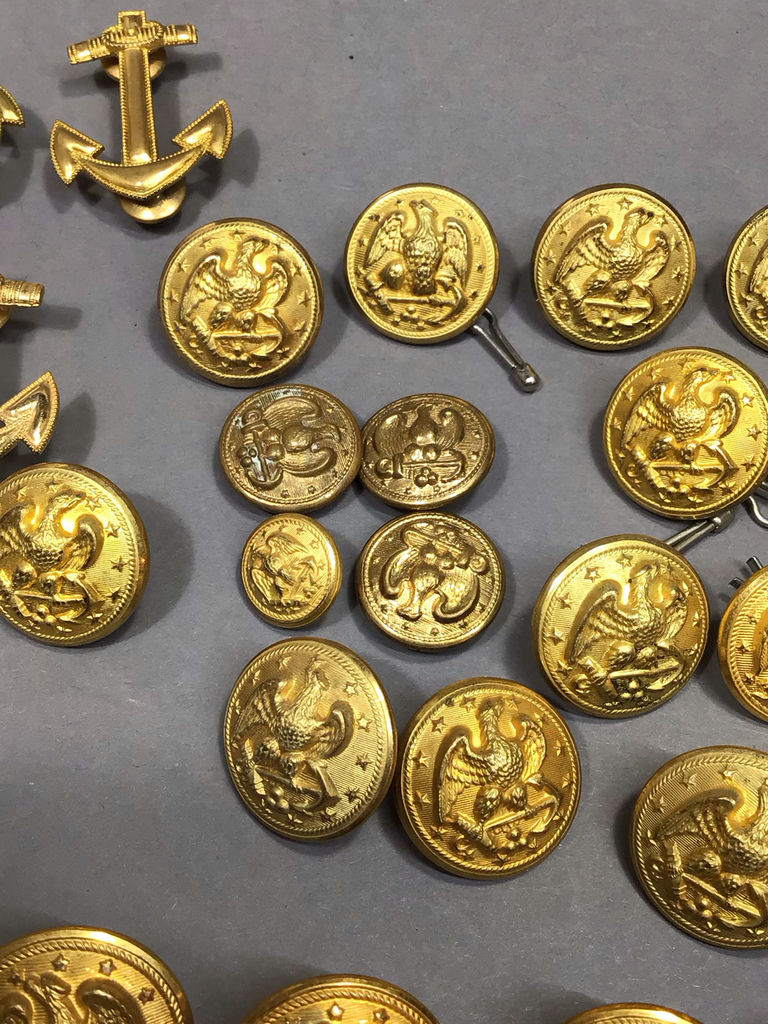 Vintage U.S. Navy Straps & Buttons - image 10 of 13