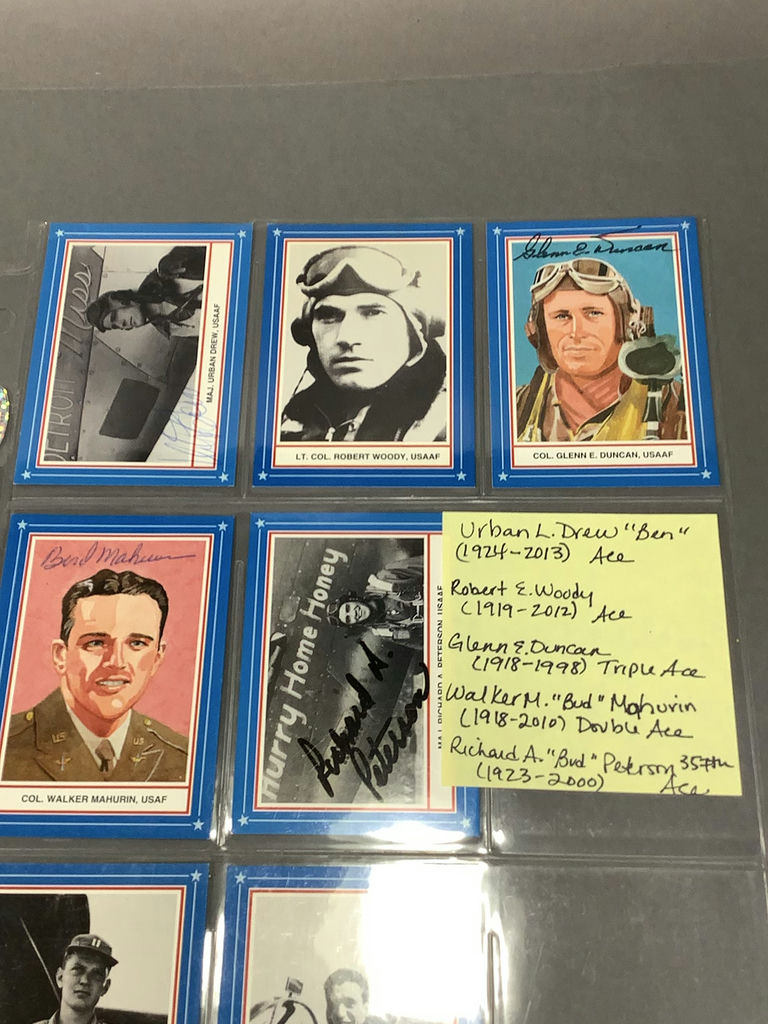 WWII Aces - U.S. Air Force Memorabilia - image 7 of 34