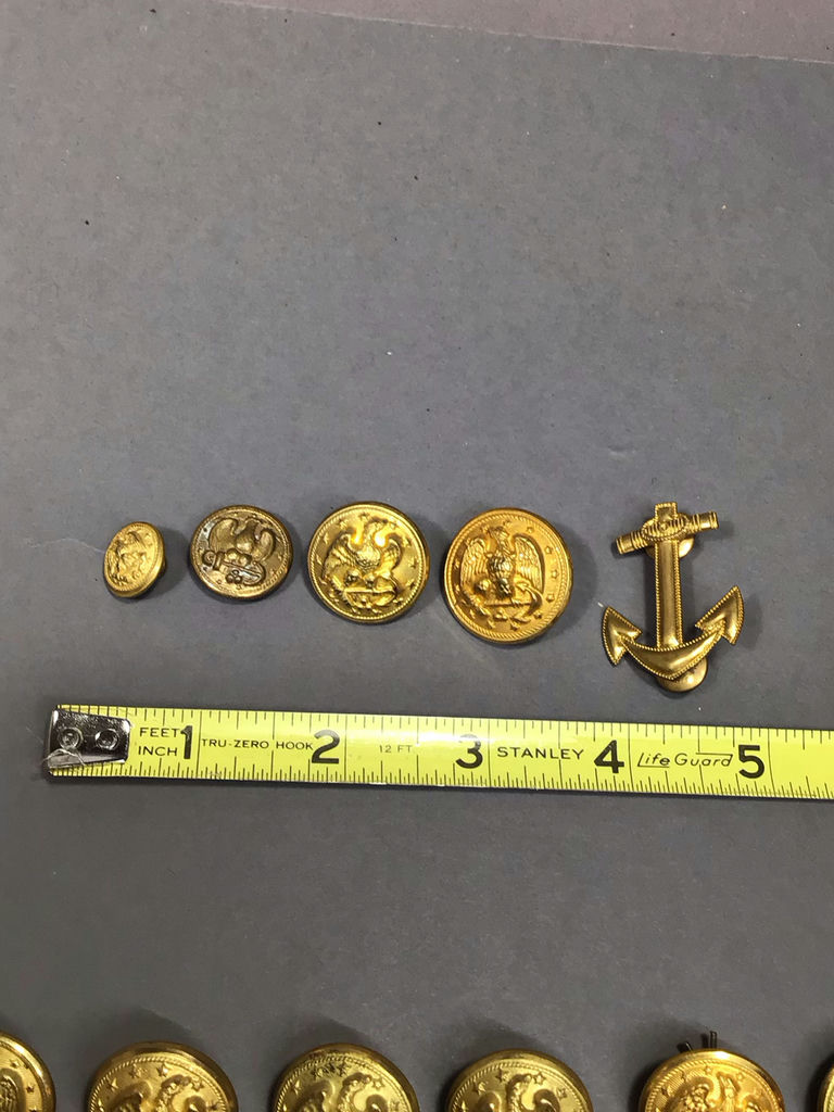 Vintage U.S. Navy Straps & Buttons - image 12 of 13