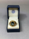U.S. Naval Academy 1945 Class Ring - 14K & Topaz (17+dwt) - thumbnail 2 of 13