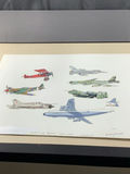 Watercolor Illustrations from Airplane Book - George Guzzi - thumbnail 22 of 23