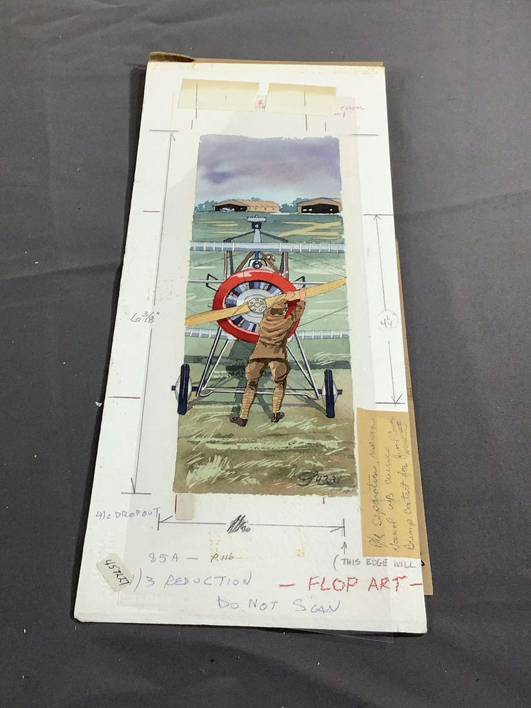 Unframed Airplane Illustrations - George Guzzi - image 2 of 25