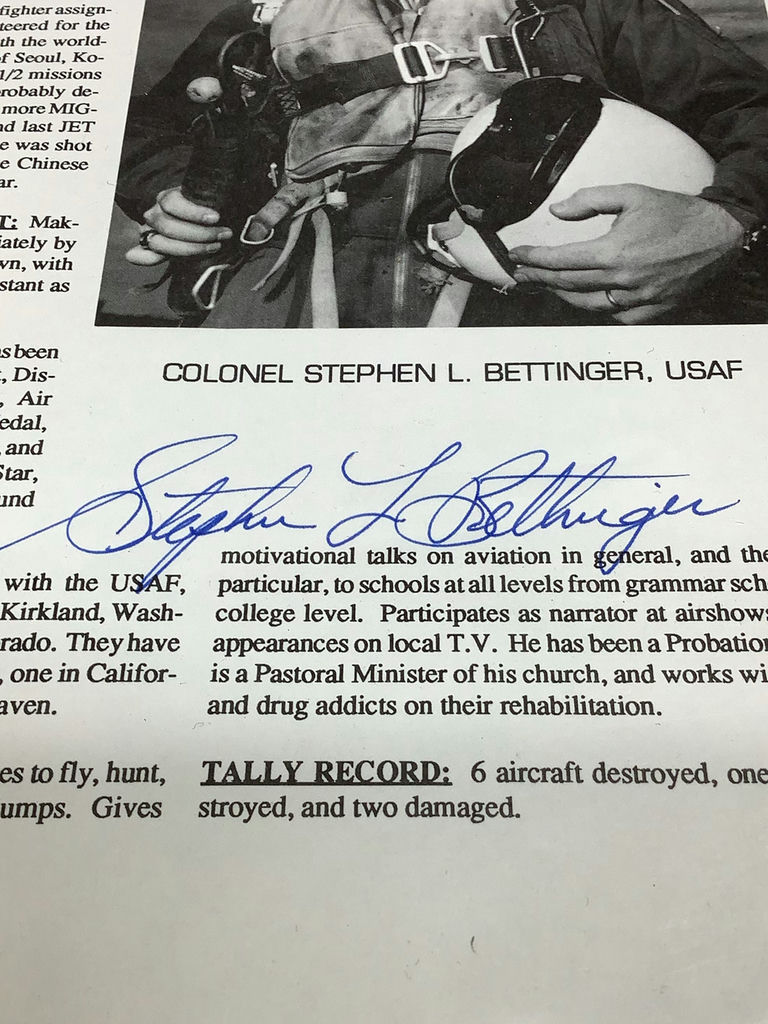 Korean War Aces Memorabilia - image 4 of 15