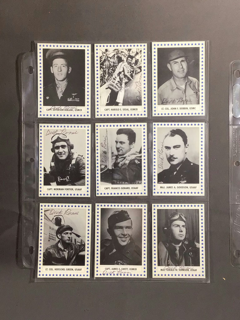 American Fighter Aces Trading Cards - Black & White Set - image 2 of 7
