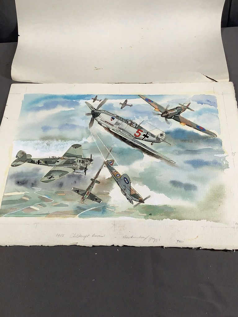 Unframed Airplane Illustrations - George Guzzi - image 14 of 25