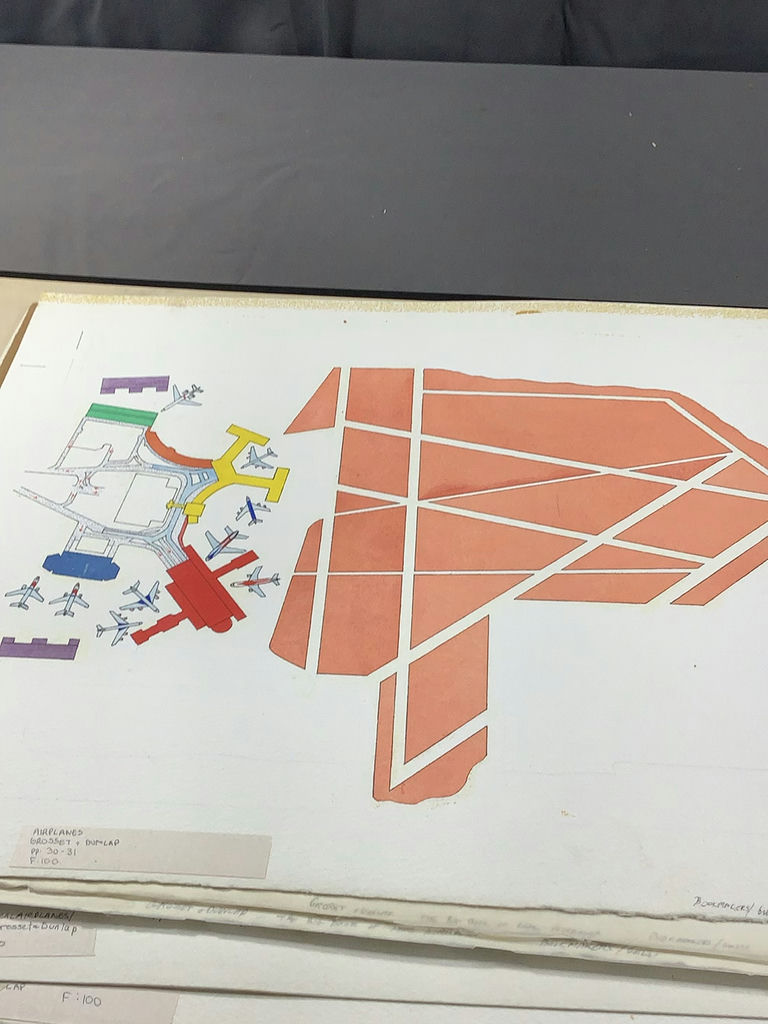 Watercolor Illustrations from Airplane Book - George Guzzi - image 16 of 23