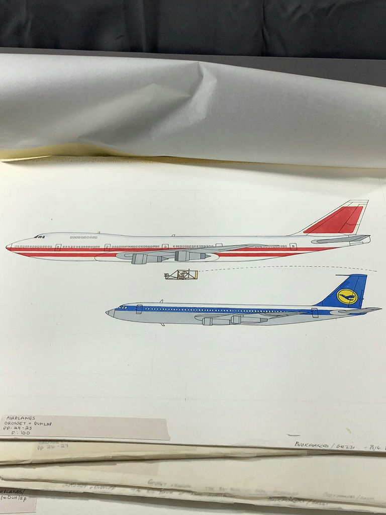Watercolor Illustrations from Airplane Book - George Guzzi - image 13 of 23