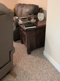 Wooden End Table with Drawer and Cabinet - thumbnail 6 of 6