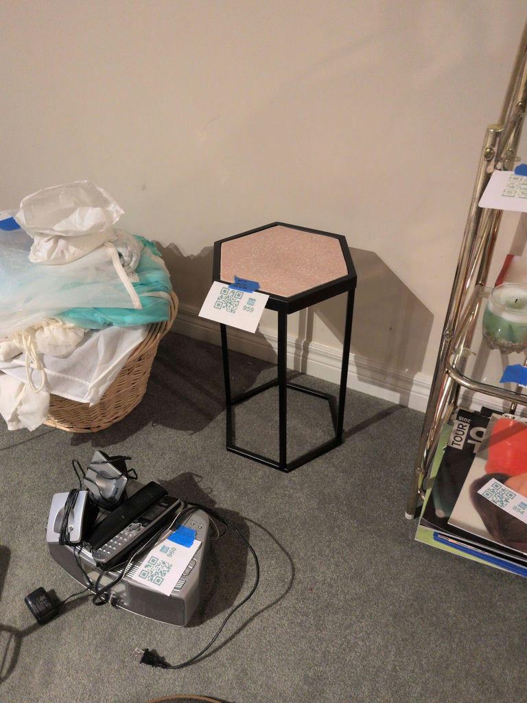 Hexagonal Accent Table - image 1 of 4