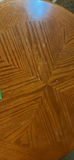 Round Wooden Pedestal Side Table - thumbnail 4 of 6