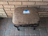 Upholstered Metal Vanity Stool - thumbnail 4 of 6