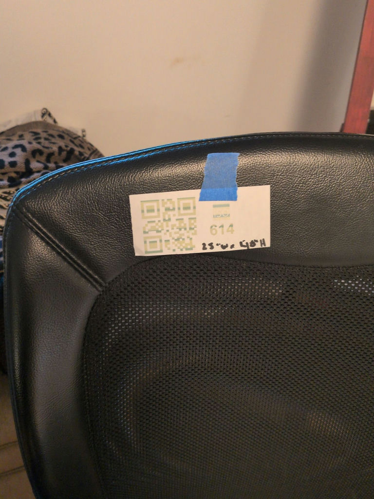 Black Mesh Office Chair - image 6 of 6