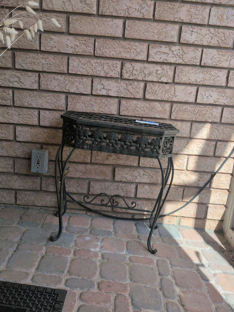 Decorative Metal Plant Stand - image 2 of 5