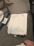 White Table Linens and Round Placemats - thumbnail 6 of 7