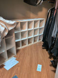 White Cubby Storage Shelf - thumbnail 2 of 4