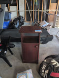 Wooden Side Cabinet with Shelf and Door - thumbnail 1 of 5