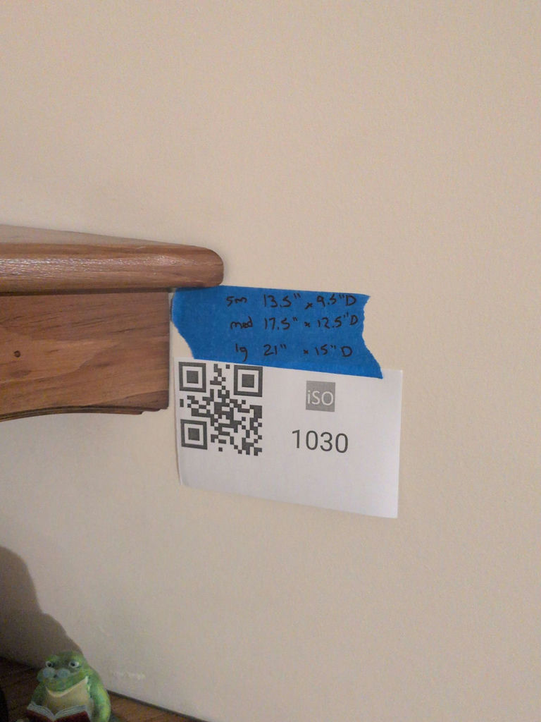 Set of Three Wooden Corner Wall Shelves - image 5 of 6