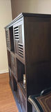 Dark Wood Bookcase Storage Cabinet - thumbnail 4 of 5