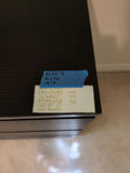 Black Three-Drawer Dresser - thumbnail 2 of 4