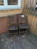 Pair of Wooden Folding Chairs - thumbnail 1 of 6