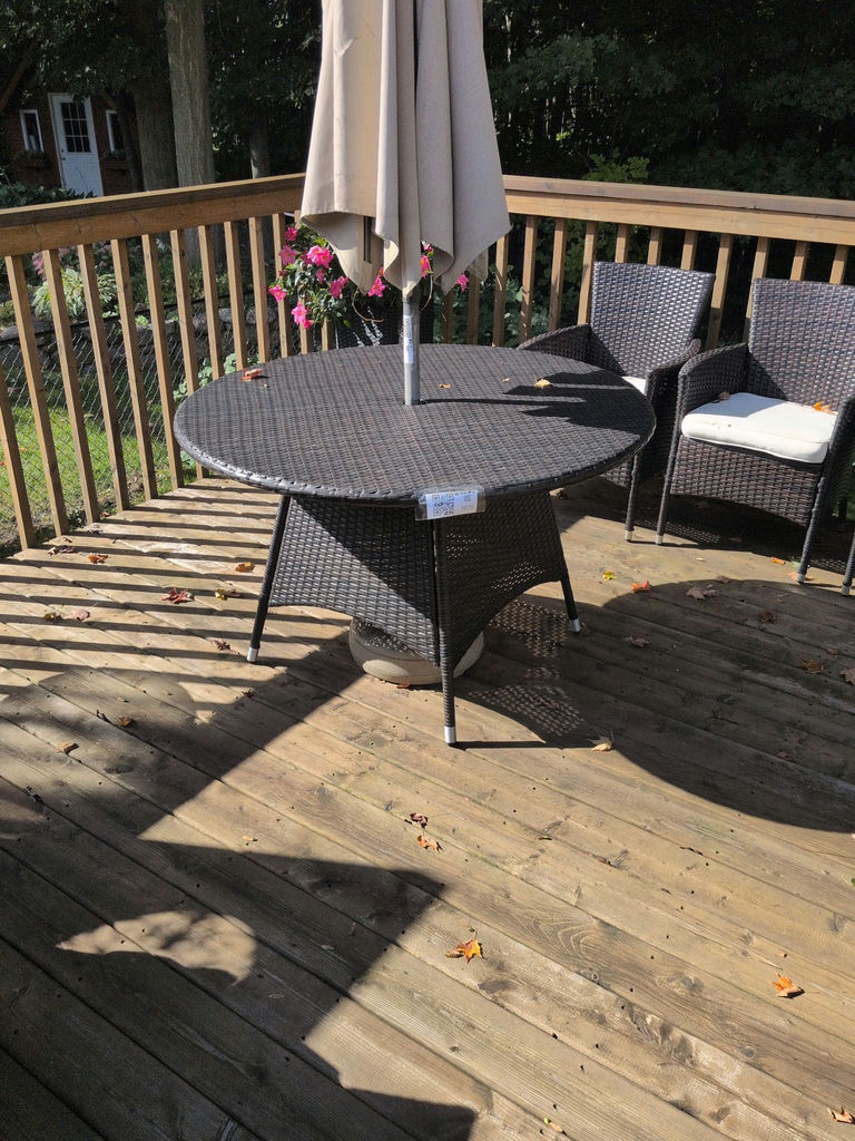 Wicker Patio Table - image 1 of 5