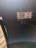 Set of Four Wicker Patio Chairs with Cushions - thumbnail 5 of 6