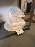 White Table Linens and Round Placemats - thumbnail 1 of 7