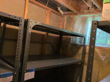 Gray Metal Storage Shelving Unit - thumbnail 2 of 4