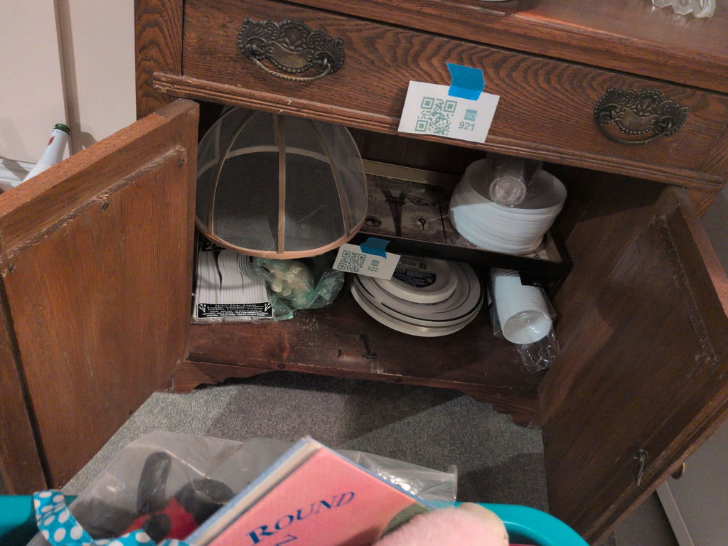 Wooden Sideboard Cabinet - image 5 of 6