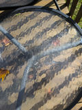 Round Glass Patio Side Table - thumbnail 4 of 5