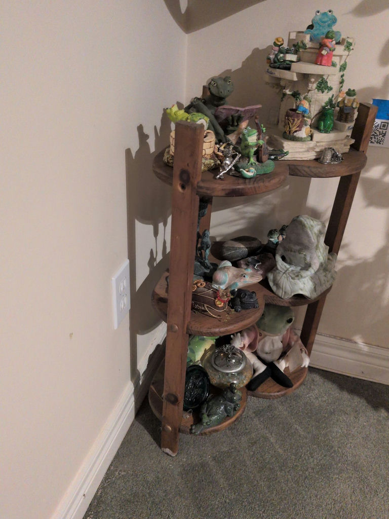 Wood Corner Shelf - image 2 of 4