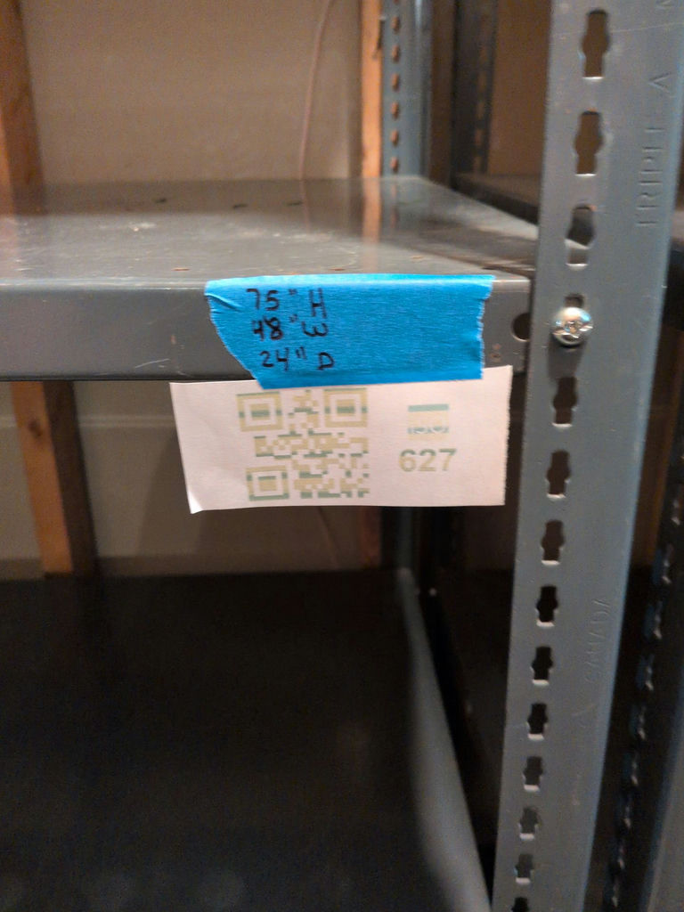Metal Storage Shelving Unit - image 4 of 4