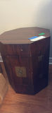 Octagonal Wooden Cabinet - thumbnail 1 of 6