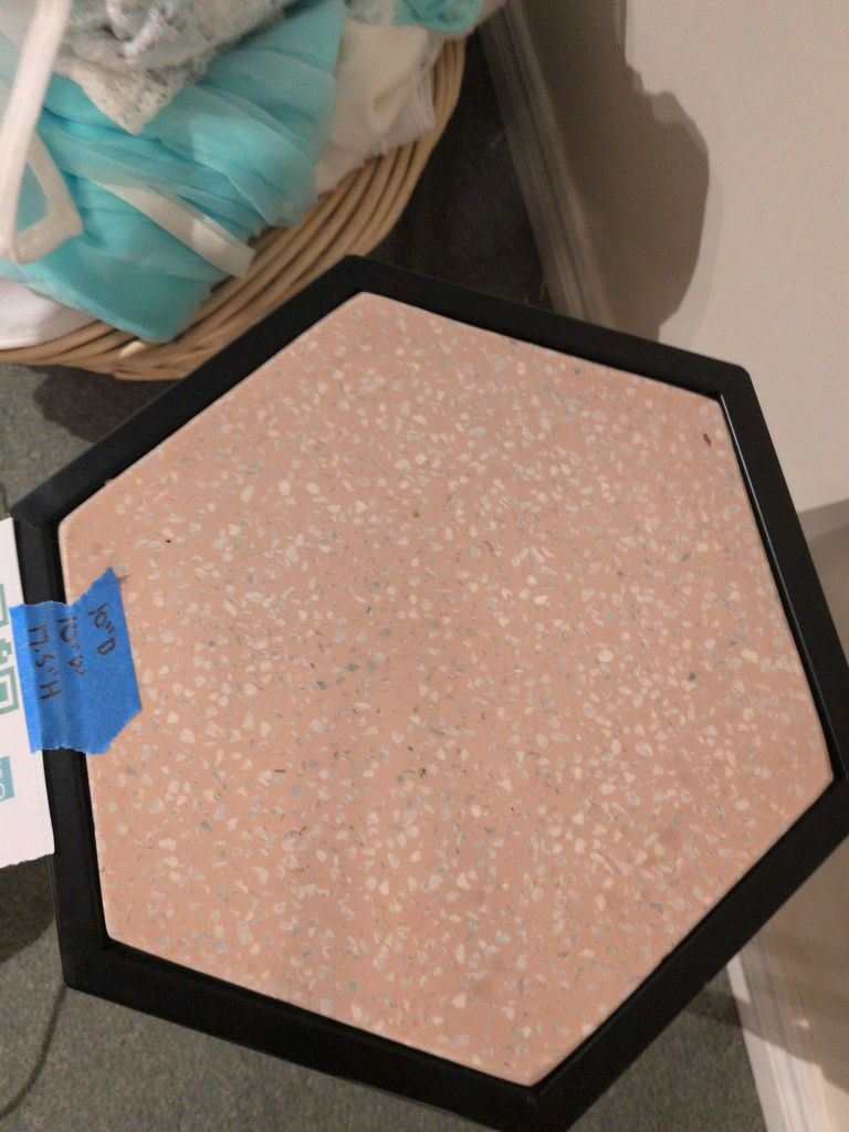 Hexagonal Accent Table - image 2 of 4
