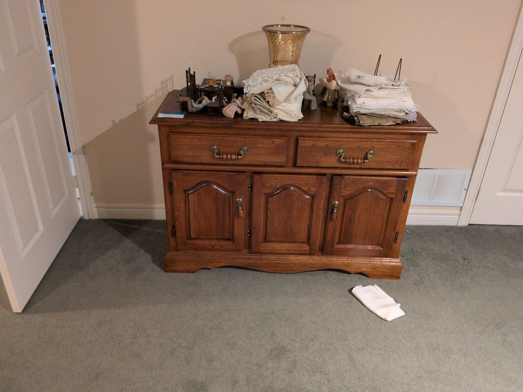 Wooden Sideboard Cabinet - image 3 of 5