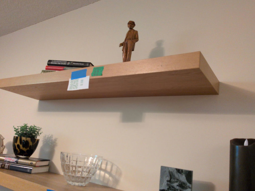 Wooden Floating Wall Shelf - image 4 of 4