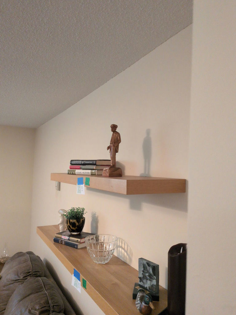 Wooden Floating Wall Shelf - image 3 of 4