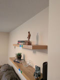Wooden Floating Wall Shelf - thumbnail 3 of 4