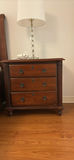 Wooden Three-Drawer Nightstand - thumbnail 1 of 4