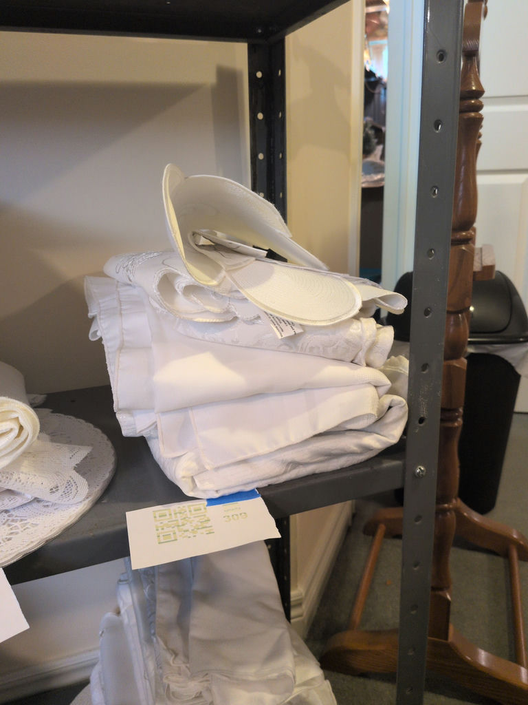 White Table Linens and Decorative Placemats - image 1 of 8