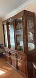Wood China Cabinet with Glass Display Doors - thumbnail 2 of 5