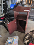 Wooden Side Cabinet with Shelf and Door - thumbnail 4 of 5