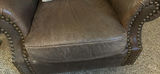 Brown Tufted Leather Armchair - thumbnail 5 of 6